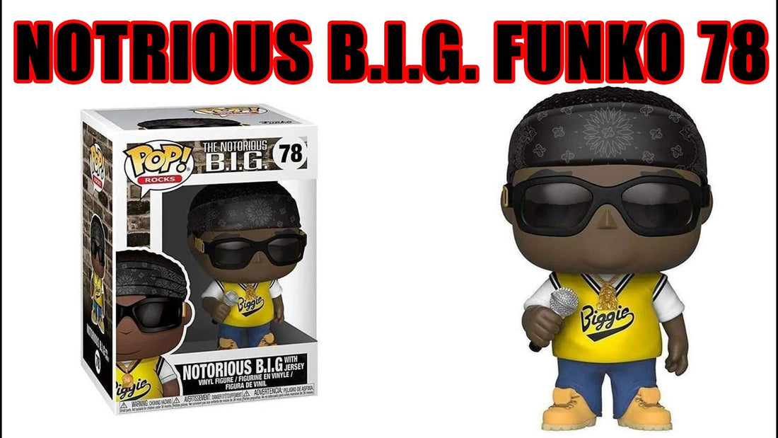 Notorious B.I.G. Bad Boy Funko Pop Rocks 78 - No Hype Ep 172