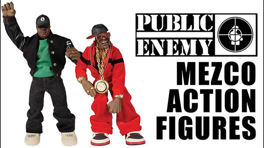 2006 Public Enemy Mezco figures Chuck D and Flavor Flav - No Hype Ep 173