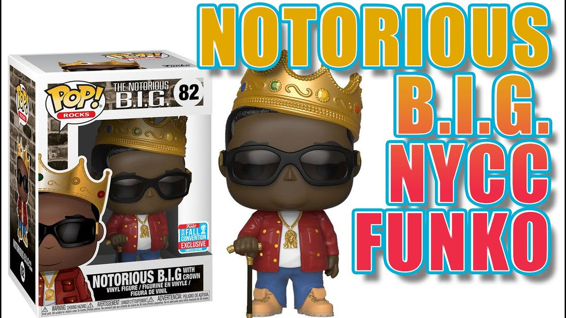 2018 Notorious B.I.G. Funko Pop Rocks NYCC Toy Tokyo 82 - No Hype Ep 158