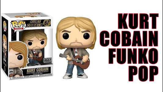 Kurt Cobain Funko Pop Rocks FYE exclusive #67 - No Hype Ep 160