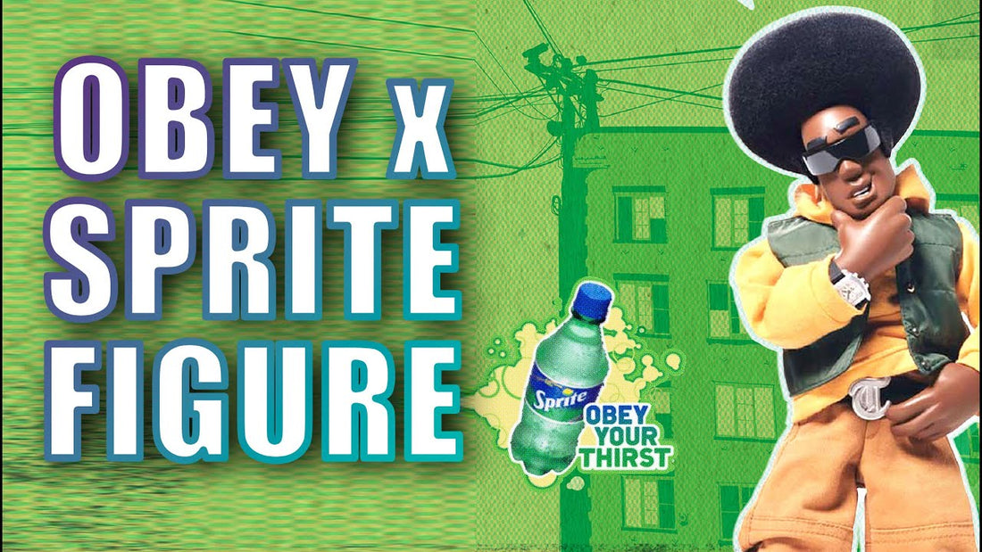 Sprite x Shepard Fairey Miles Obey Your Thirst Figure