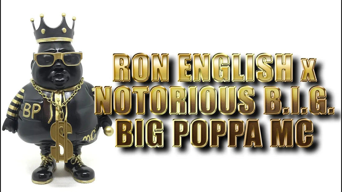Ron English x Clutter x Tenacious Toys Big Poppa MC