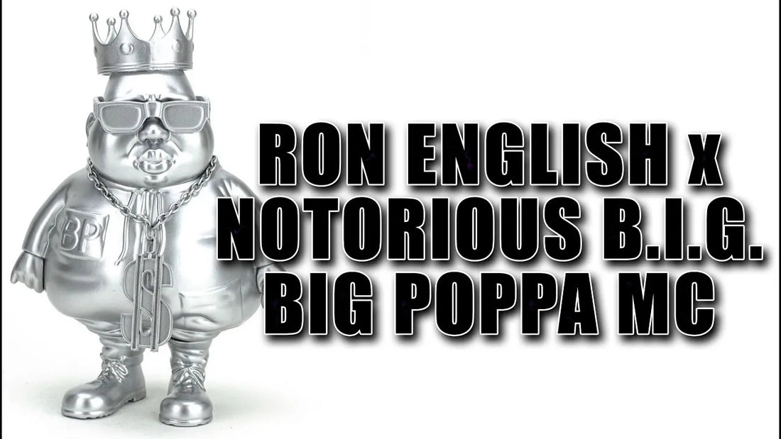 Ron English x Clutter x Tenacious Toys Big Poppa (MC Hustle Edition)