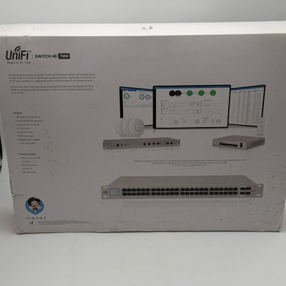 Ubiquiti Networks UniFi Switch 48 750W Managed PoE+ Gigabit Switch NEW IN BOX