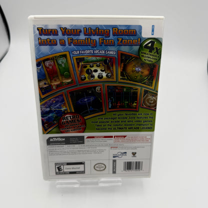 Wii Arcade Zone Video Game Disc