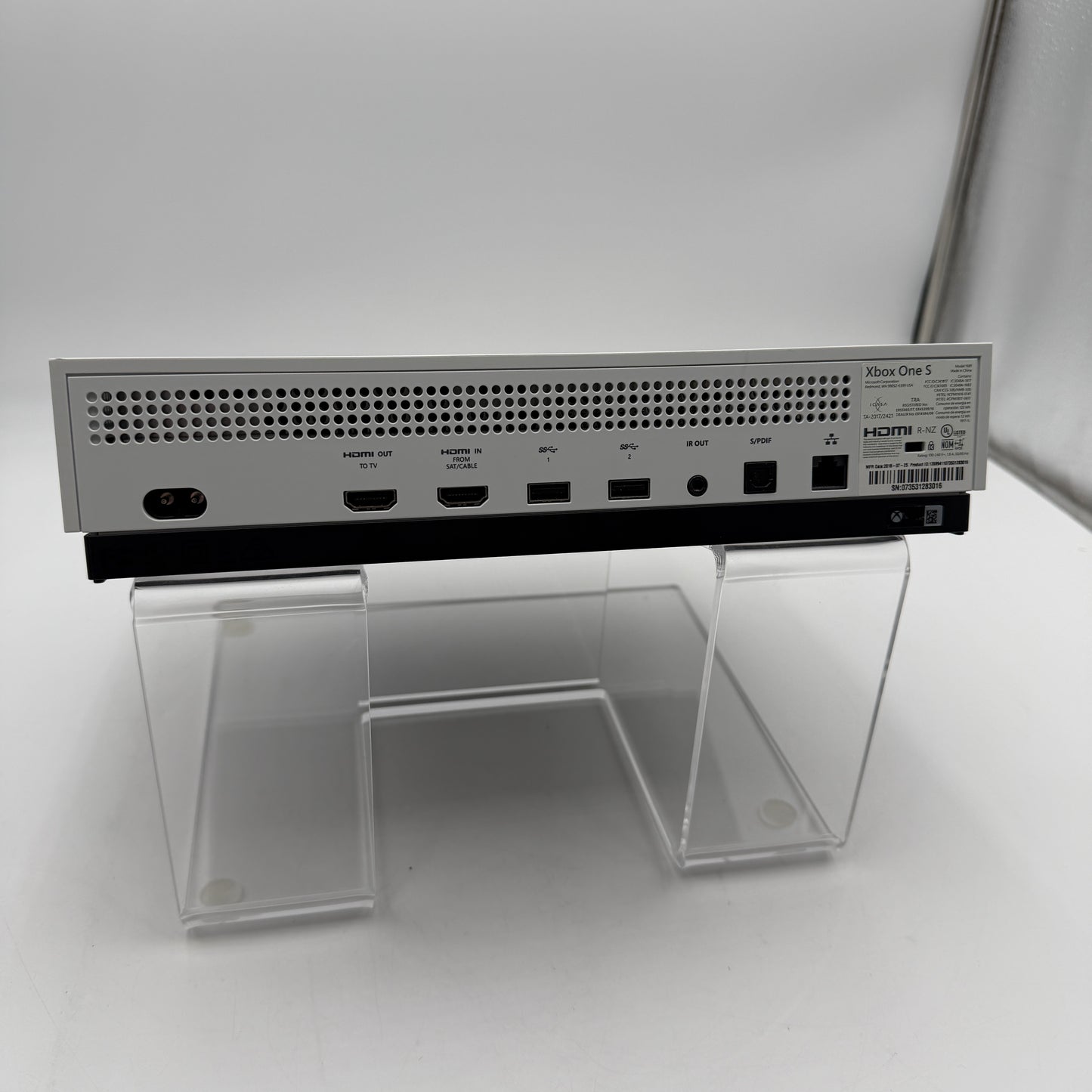 Microsoft Xbox One S 825GB White Console Only 1681