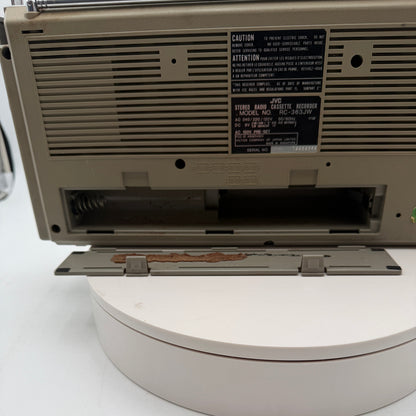 JVC Stereo Radio Cassette Recorder RC-363JW UNTESTED
