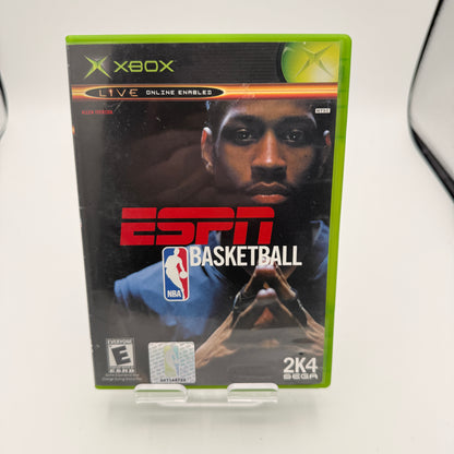 Xbox ESPN Basketball 2004 Video Game Complete in Box with Manual