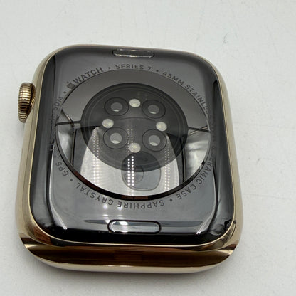 Apple Watch Series 7 Cellular 45mm Gold A2477 Unlocked