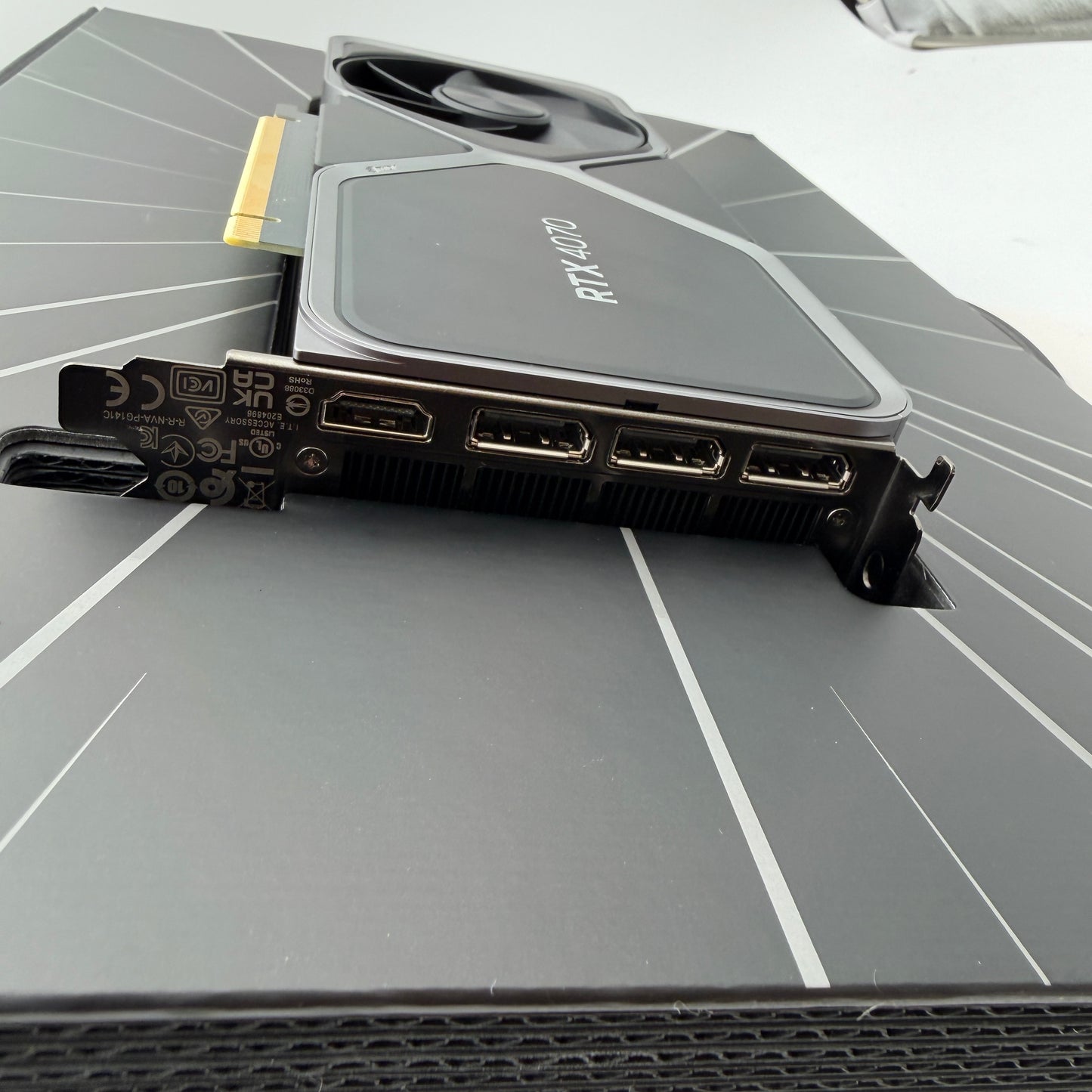 NVIDIA GeForce RTX 4070 Founders Edition Graphics Card
