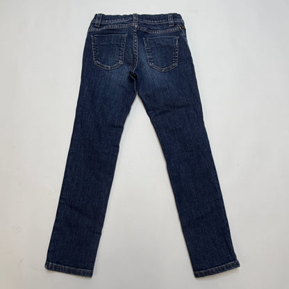 Gucci Kids Girls Dark Wash Blue Denim Skinny Jeans, Size 6