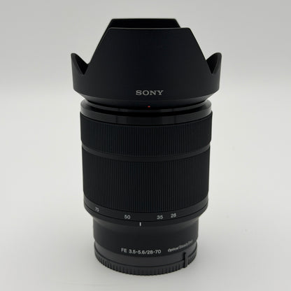 Sony SEL2870 FE 28-70mm f/3.5-5.6 E-Mount Optical Steady Shot Zoom Lens Black