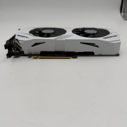 Used Asus GeForce GTX 1060 3GB GDDR5 Graphics Card DUAL-GTX1060-03G White
