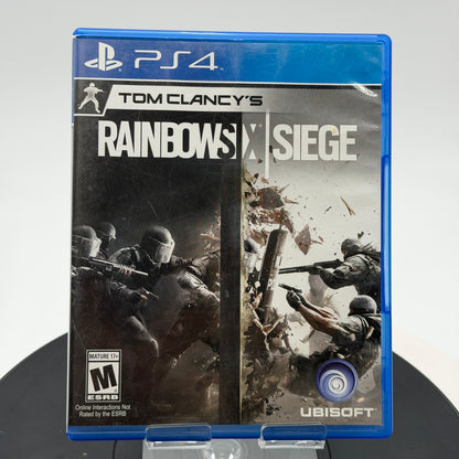 PlayStation 4 Rainbow Six Siege Video Game Used With Box