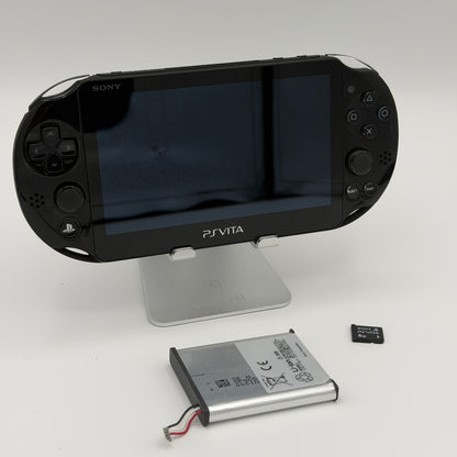 Sony PlayStation Vita Slim PCH-2001 Black For Parts or Repair