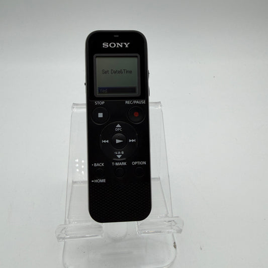 Sony ICD-PX Stereo Digital Voice Recorder Black Used