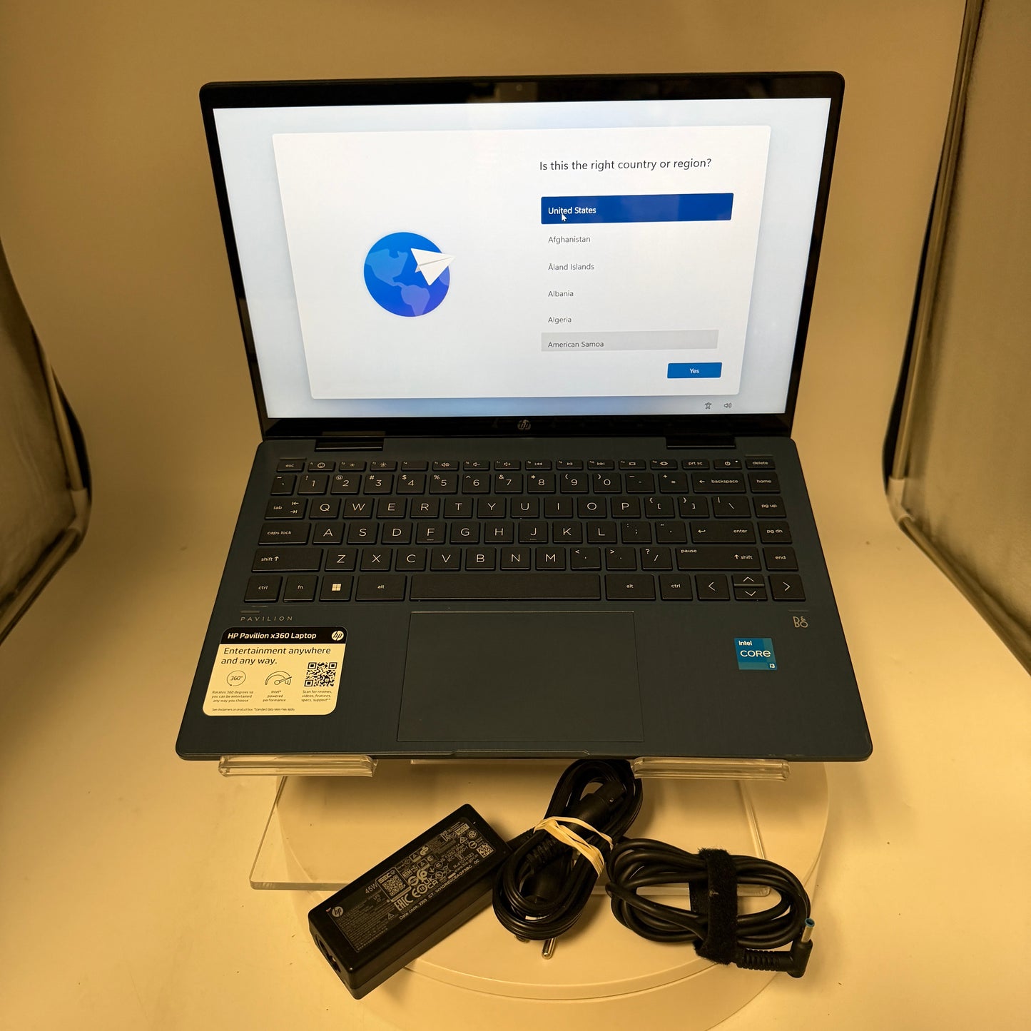 HP Pavilion x360 14-inch Laptop i3-1315U 8GB 256GB READ