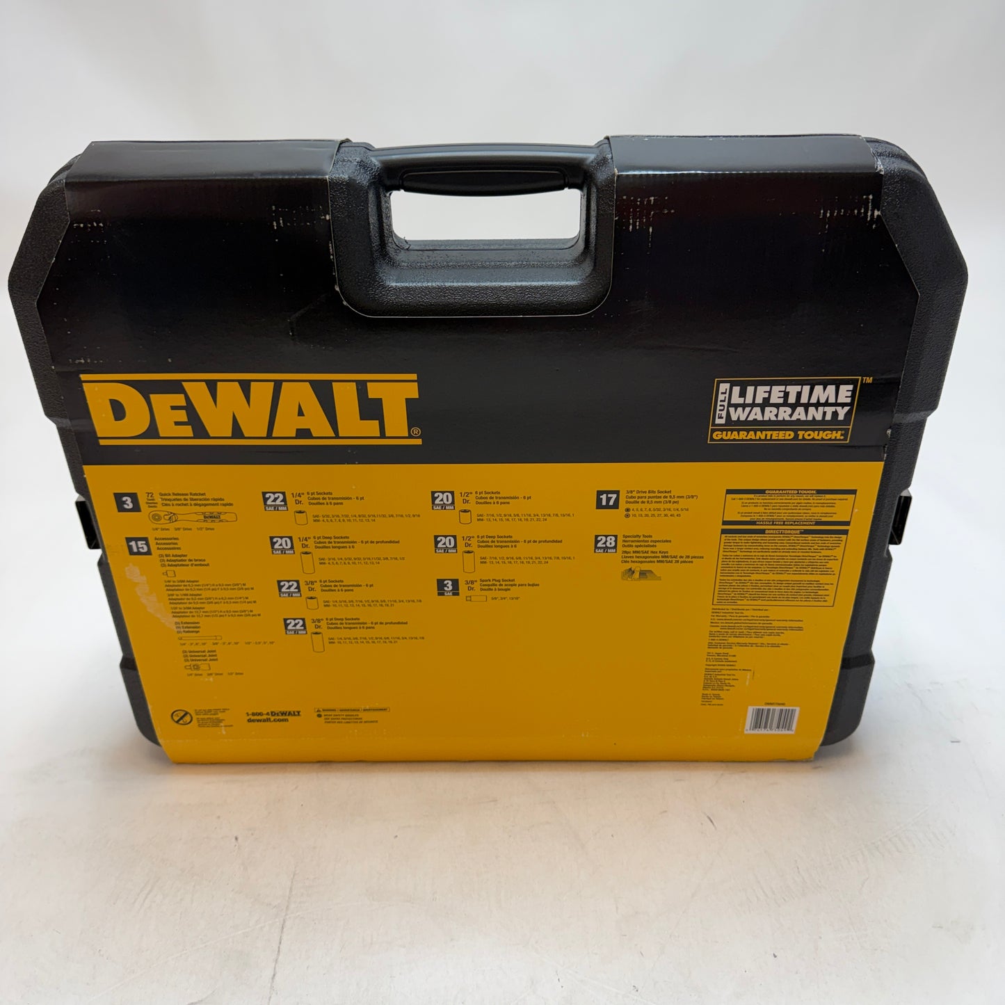 Dewalt 192 Piece Mechanics Tool Set NIB