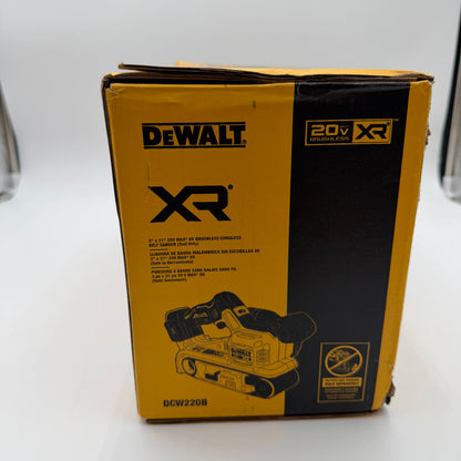 DeWalt DCW220B 20-Volt Cordless Belt Sander Tool-Only Black New In Box