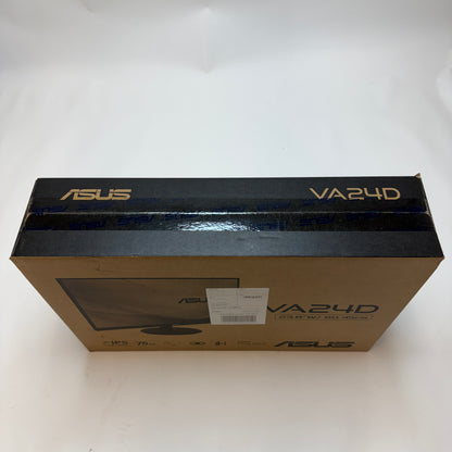 Asus VA24DQ 23.8-inch Widescreen Monitor AMD FreeSync New In Box Black