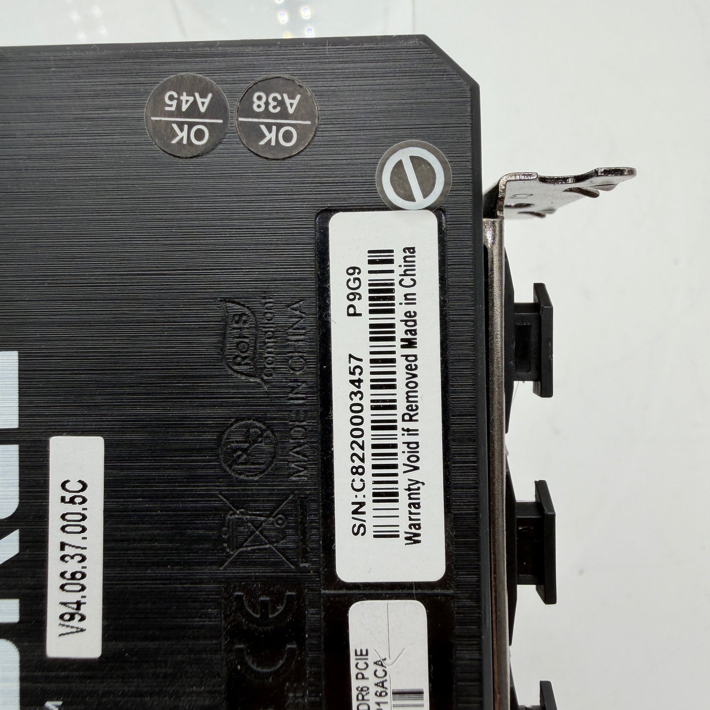 PNY GeForce RTX 3050 8GB GDDR6 PCIe Graphics Card Black Used