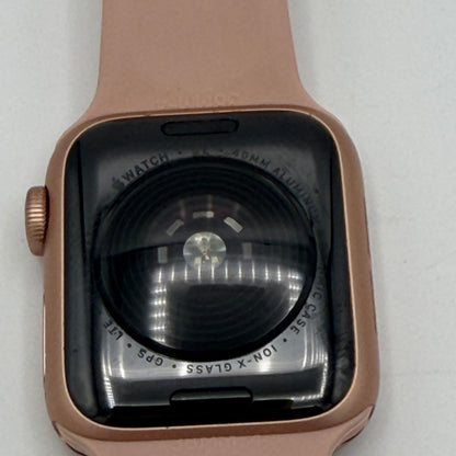 Apple Watch SE Cellular A2353 40mm Rose Gold Aluminum GPS + Cellular Smart Watch