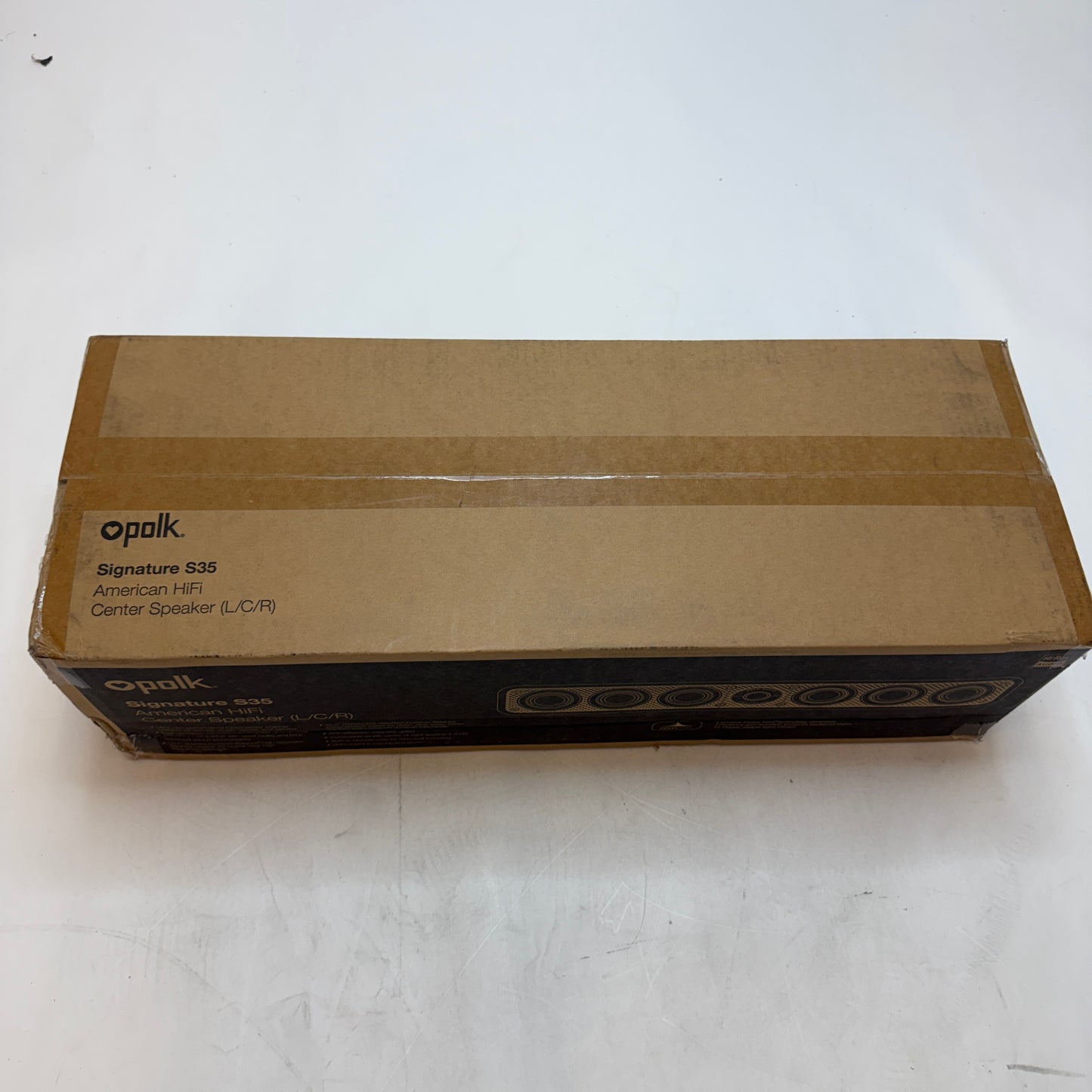 Polk Audio Signature S35 Center Speaker Black NIB
