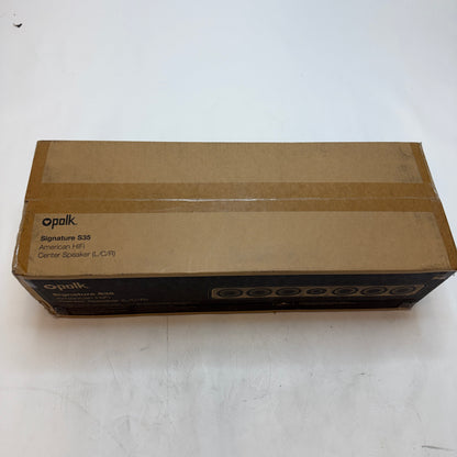 Polk Audio Signature S35 Center Speaker Black NIB