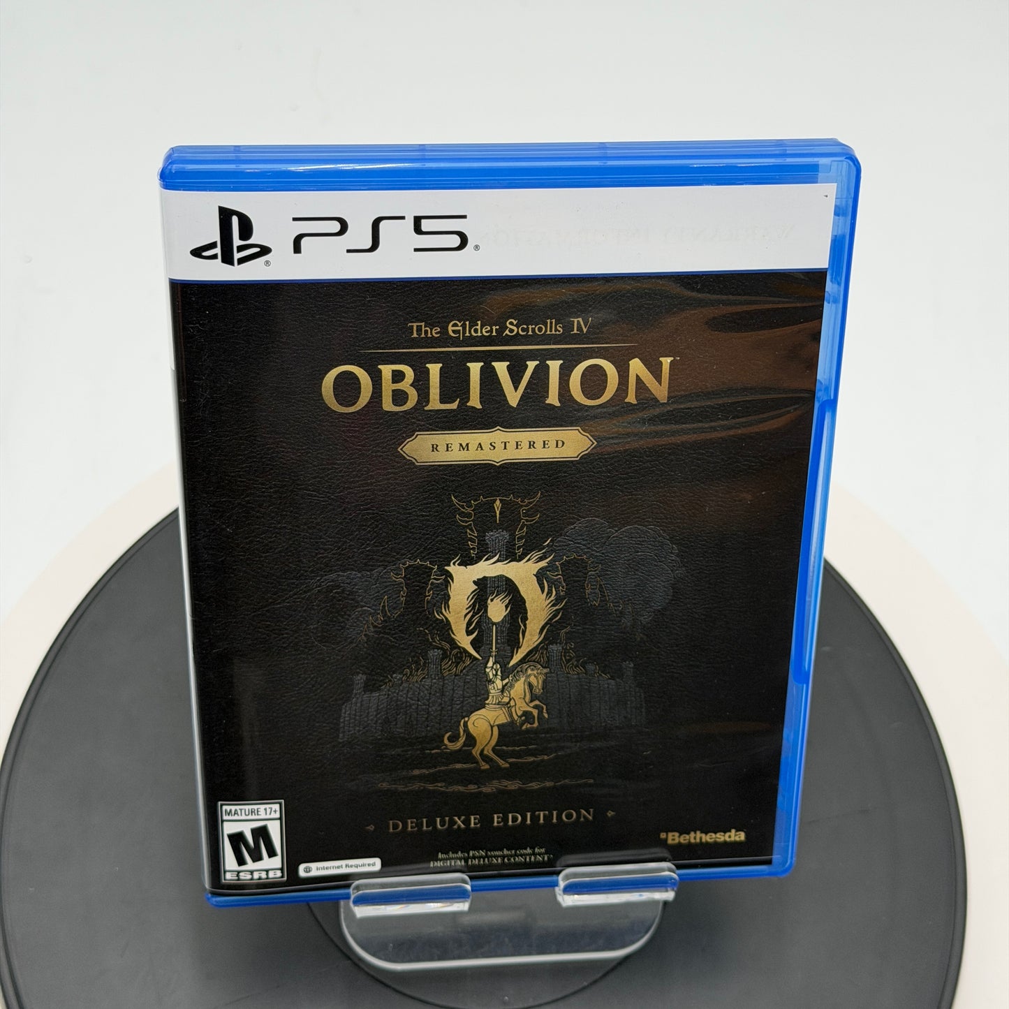Elder Scrolls IV Oblivion Remastered Deluxe Edition for PlayStation 5 CIB