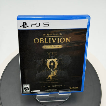Elder Scrolls IV Oblivion Remastered Deluxe Edition for PlayStation 5 CIB