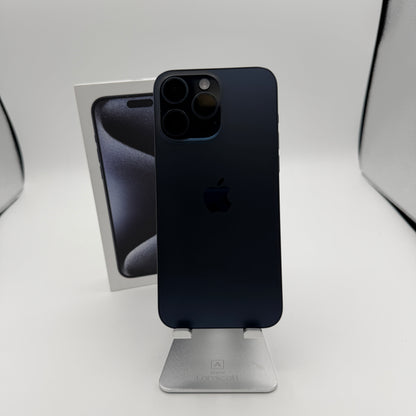 Unlocked Apple iPhone 15 Pro Max 256GB Blue