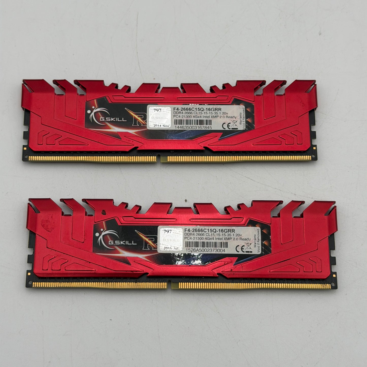 G.SKILL RIPJAWS F4-3000C16D-16GVRB 16GB DDR4 RAM