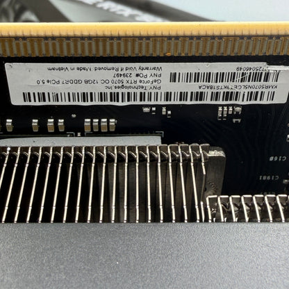 PNY GeForce RTX 5070 12GB Graphics Card Black
