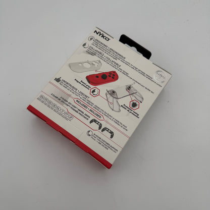 Nintendo Switch Swivel Grips Dock Compatible by NYKOS White New In Box