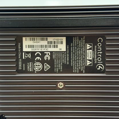 Control 4 C4-EA1 V1 Entertainment Automation Controller
