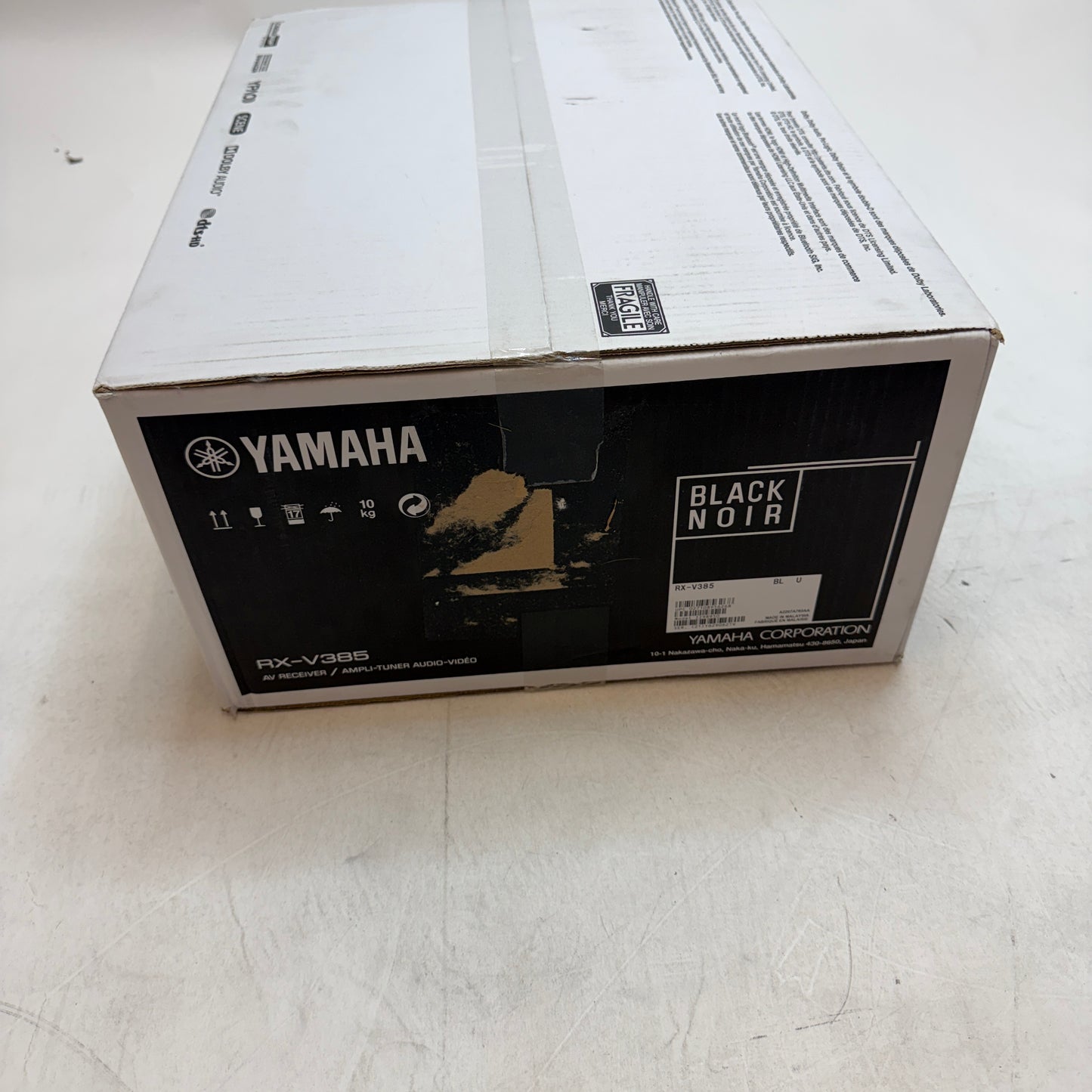 Yamaha RX-V385 5.1-Channel Bluetooth AV Home Theater Receiver NIB