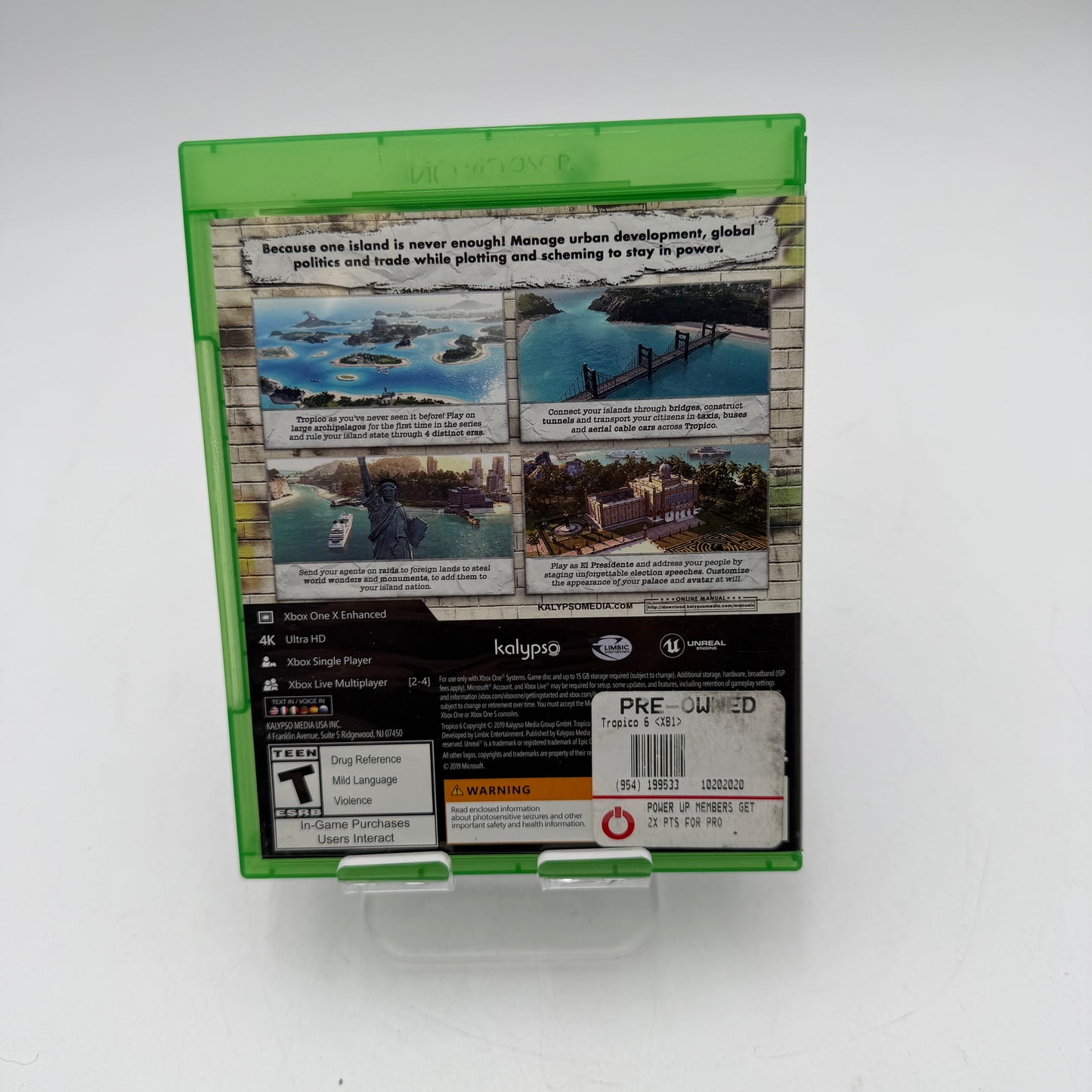 Used Xbox One Tropico 6 Video Game with Box