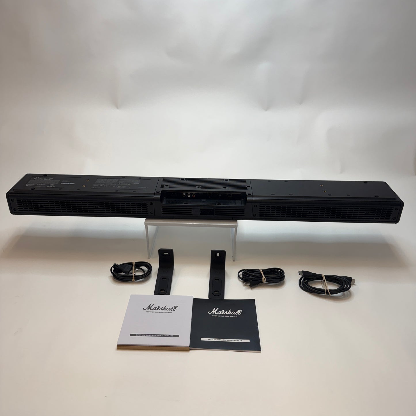Marshall Heston 120 Soundbar with Dolby Atmos w/Wall Mounts