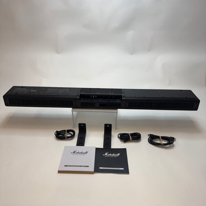 Marshall Heston 120 Soundbar with Dolby Atmos w/Wall Mounts