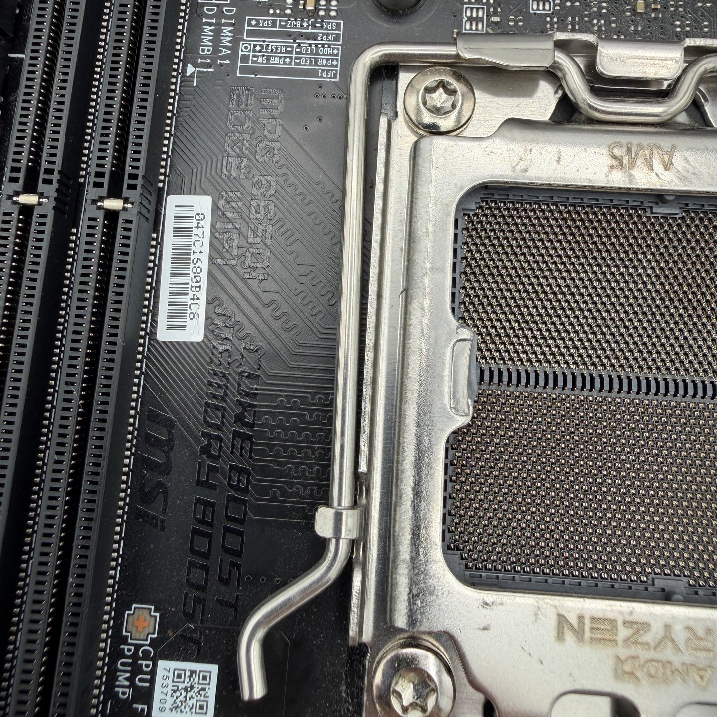 MSI MPG B650I EDGE WIFI AMD AM5 Mini-ITX DDR5 Motherboard READ