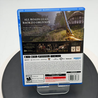Elder Scrolls IV Oblivion Remastered Deluxe Edition for PlayStation 5 CIB