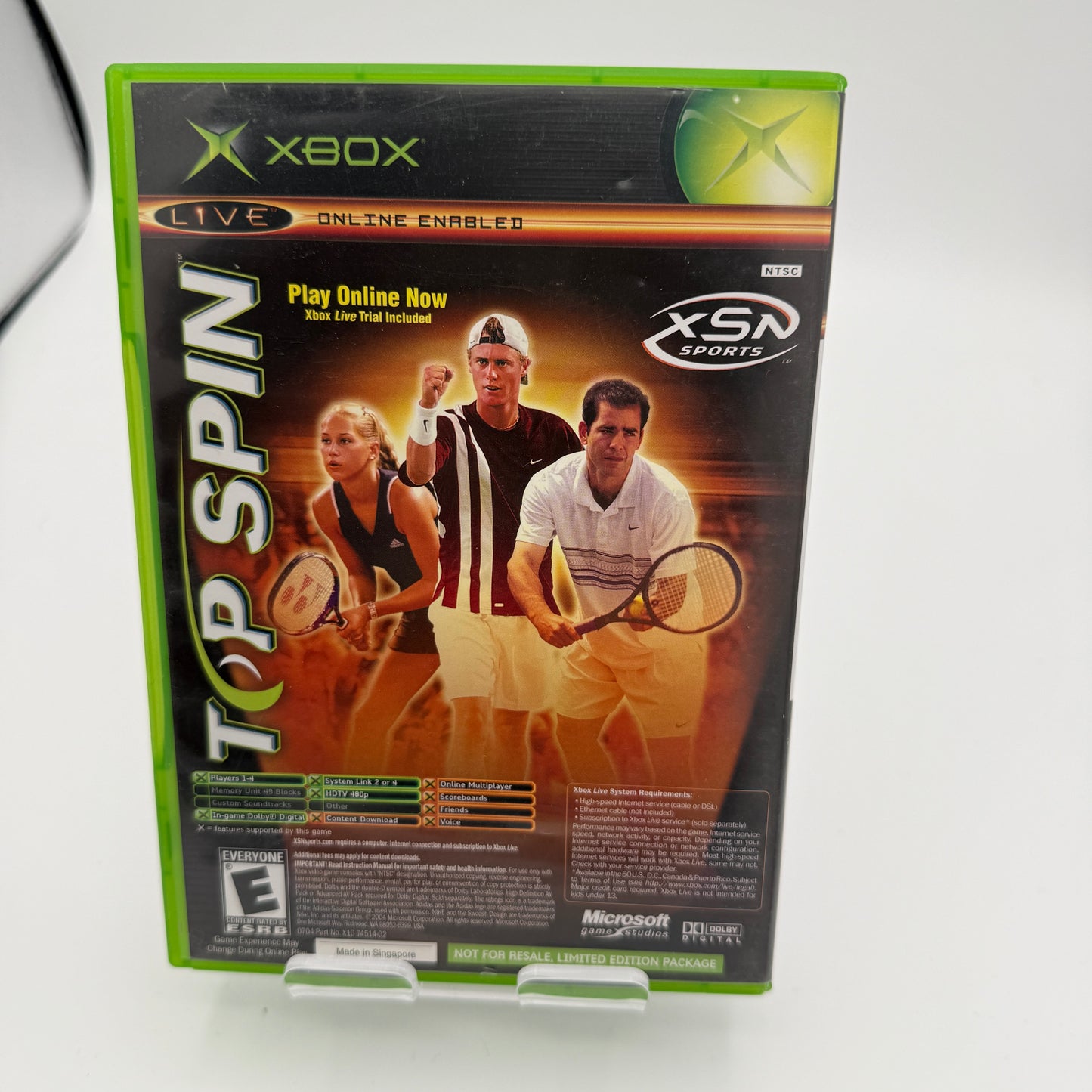 Xbox NCAA Football 2005 Top Spin Combo