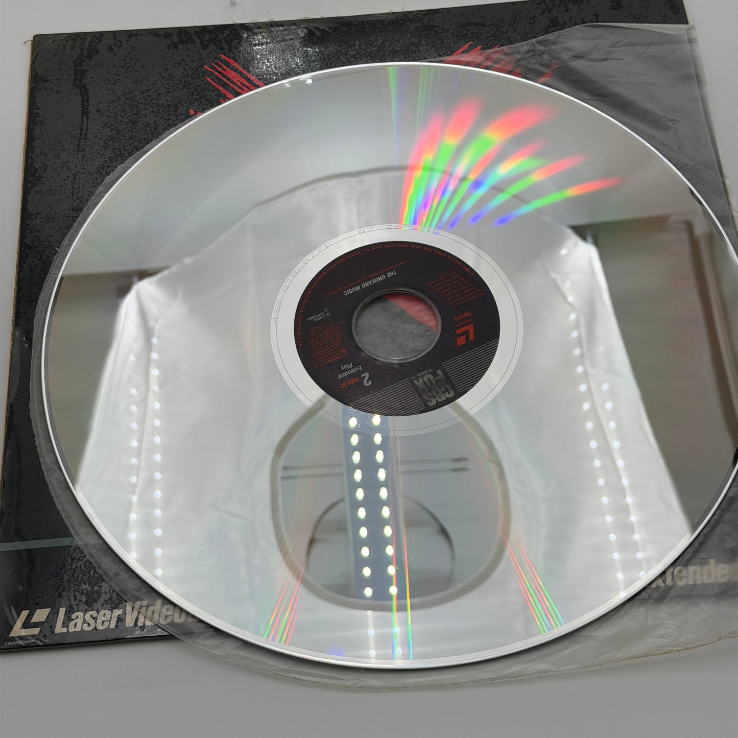 X: The Band - Unheard Music Laserdisc Silver Used