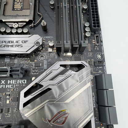 Asus ROG Maximus X Hero Wi-Fi AC LGA 1151 ATX Intel Z370 DDR4 Motherboard