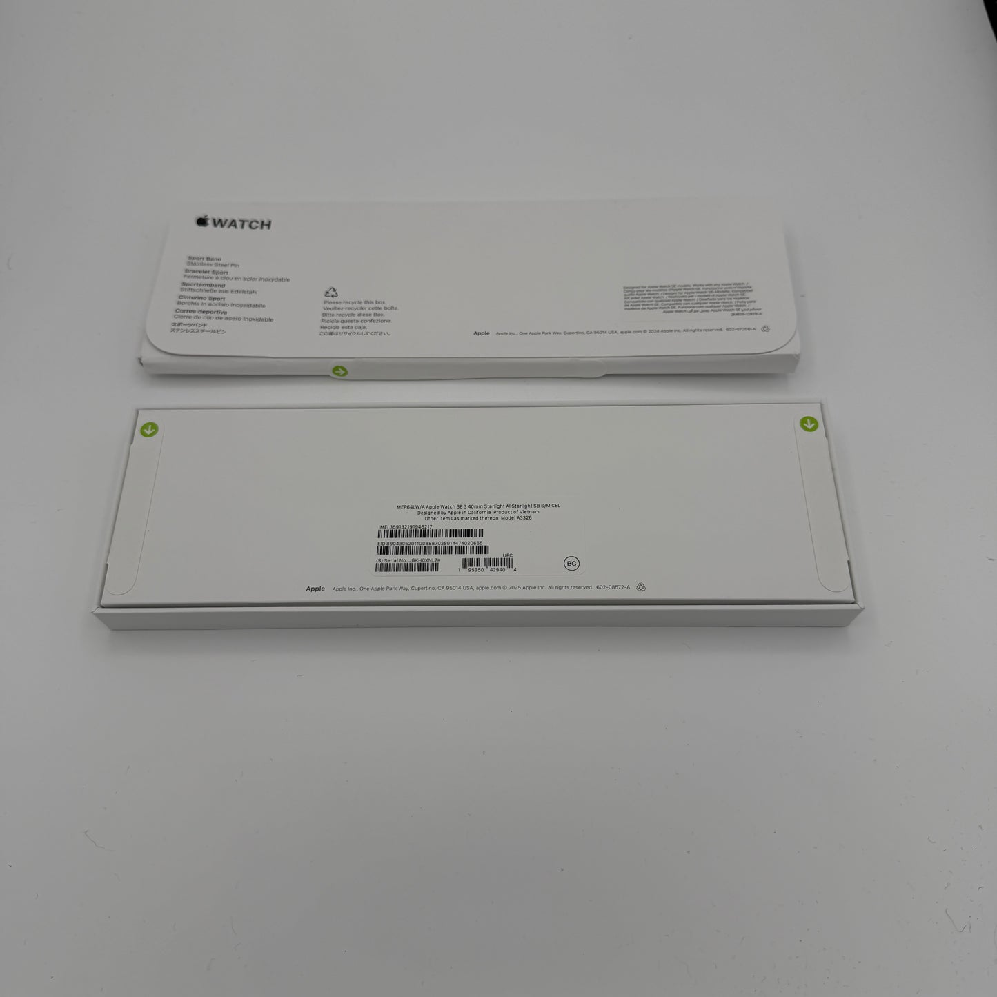 Apple Watch SE 3 Cellular A3326 2025 40mm Gold Starlight GPS + Cellular