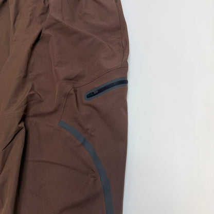 Under Armour Unstoppable Men's Cargo Pants XL Brown Loose Fit Zip Pocket Woven