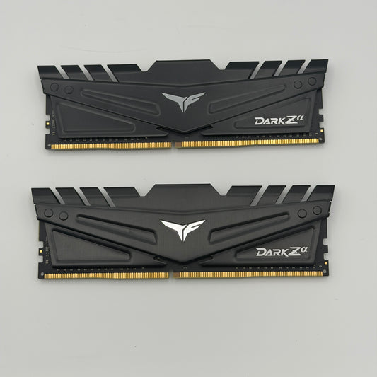 TeamGroup T-FORCE DARK ZA 32GB (16GBx2) DDR4 3600MHz RAM Kit
