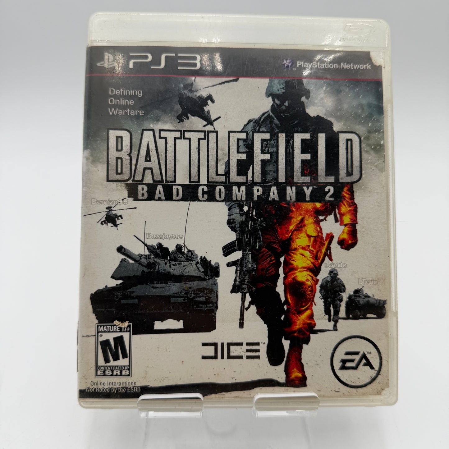 Playstation 3 Battlefield: Bad Company 2 Video Game with Box Used