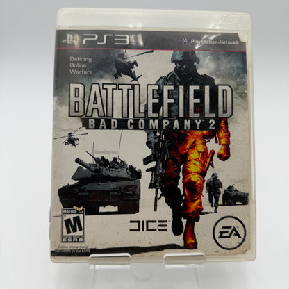 Playstation 3 Battlefield: Bad Company 2 Video Game with Box Used