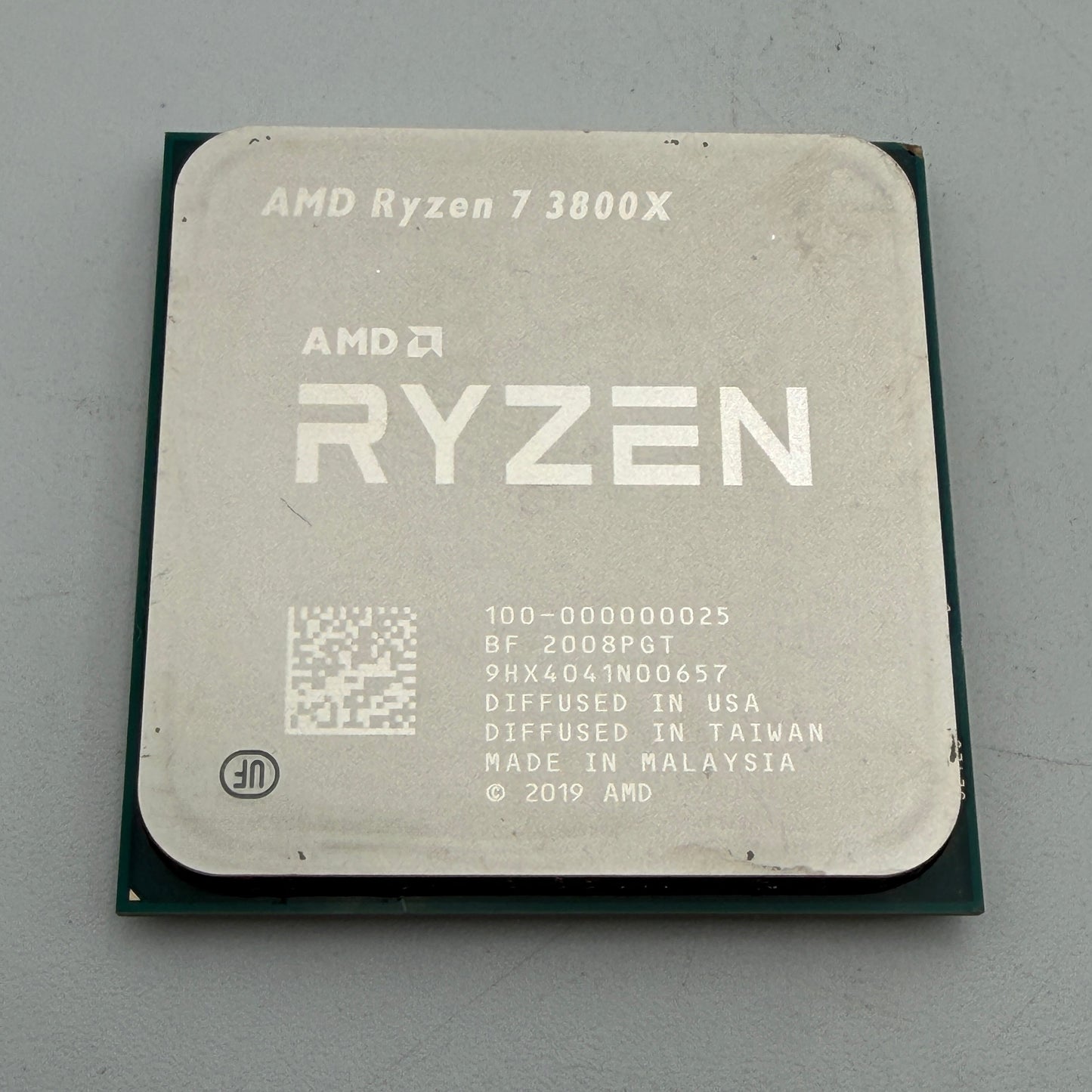 AMD Ryzen 7 3800X CPU Processor Bent Pins
